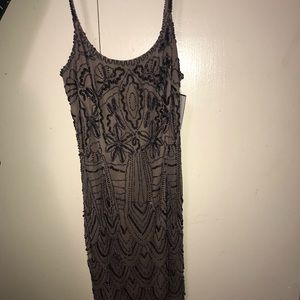 Vintage inspired beaded dress